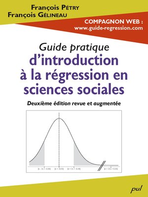 cover image of Guide pratique d'introduction à la régression en sciences sociales. 2e édition revue et augmentée
